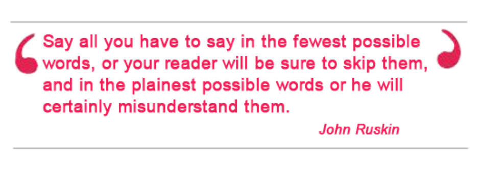 Quote from John Ruskins