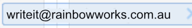 Email address to contact Rainbow Works